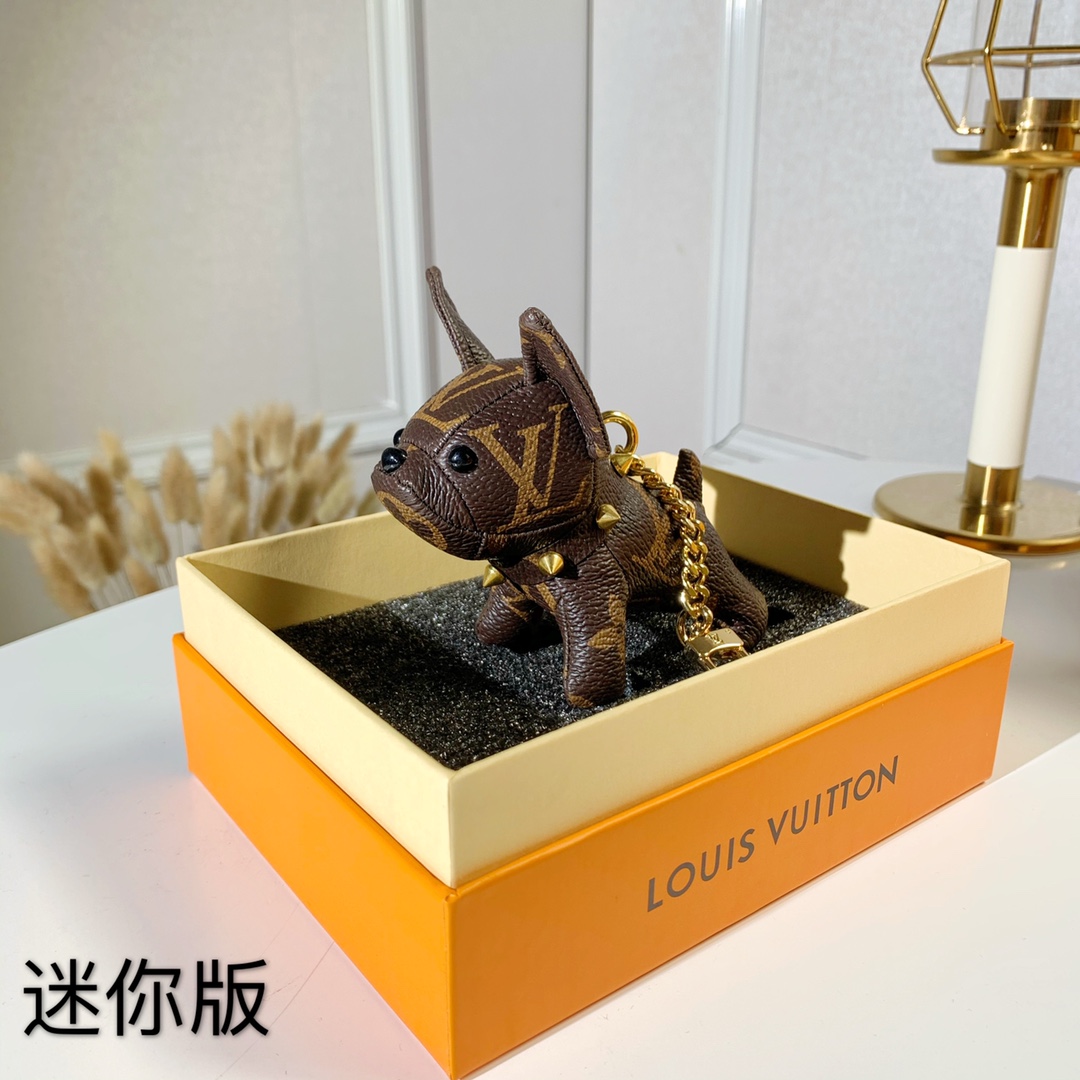 七夕礼物LV萌牛挂件小牛公仔钥匙扣包包挂件