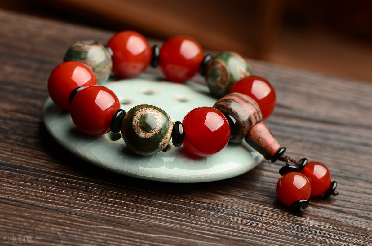 宝石原石手串,宝石珍珠手串