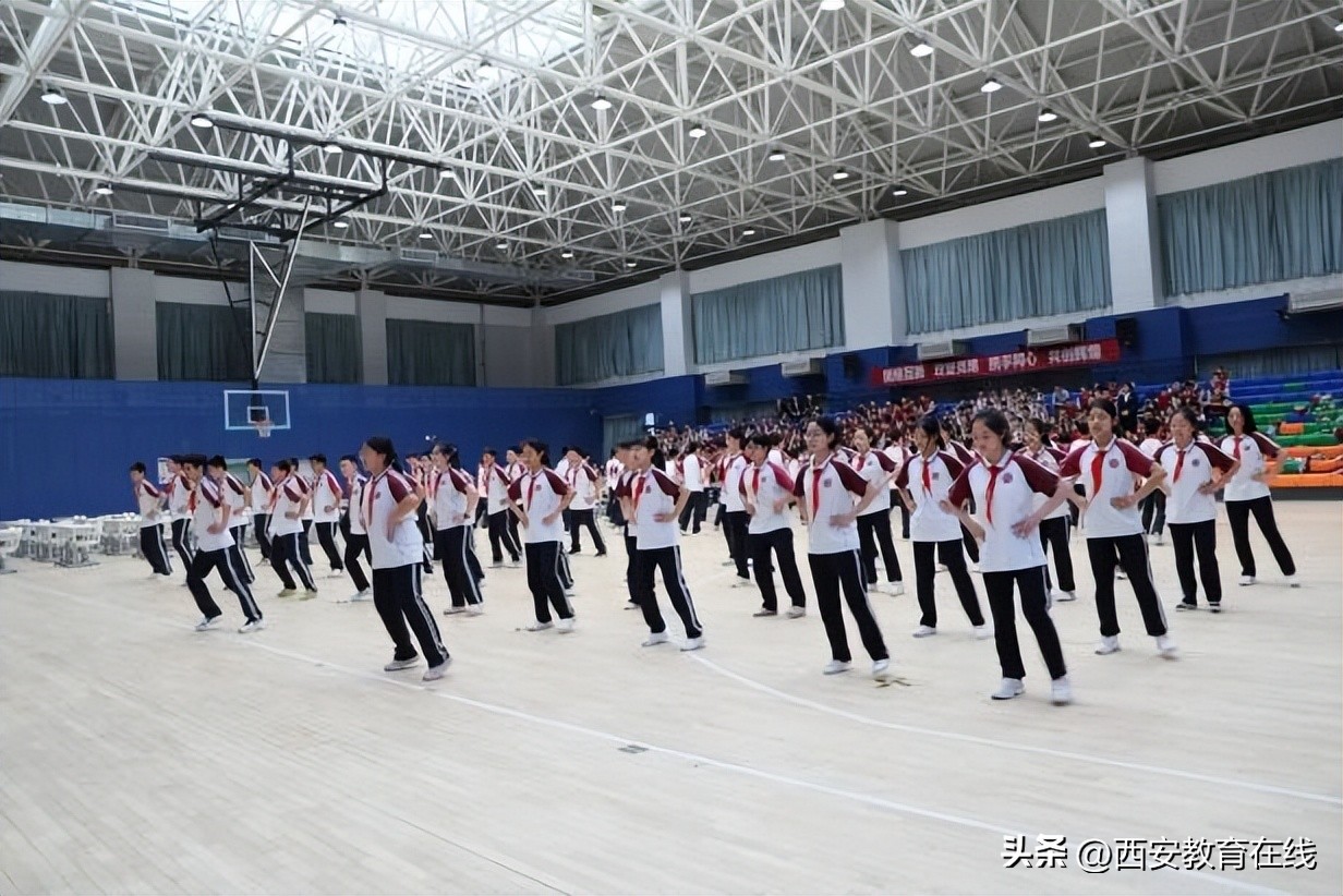 三操比赛初中,港务区陕师大附中陆港初级中学