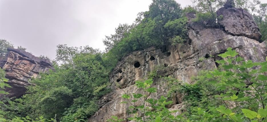 河南周口市山顶洞人遗址,中国最原始的山顶洞人