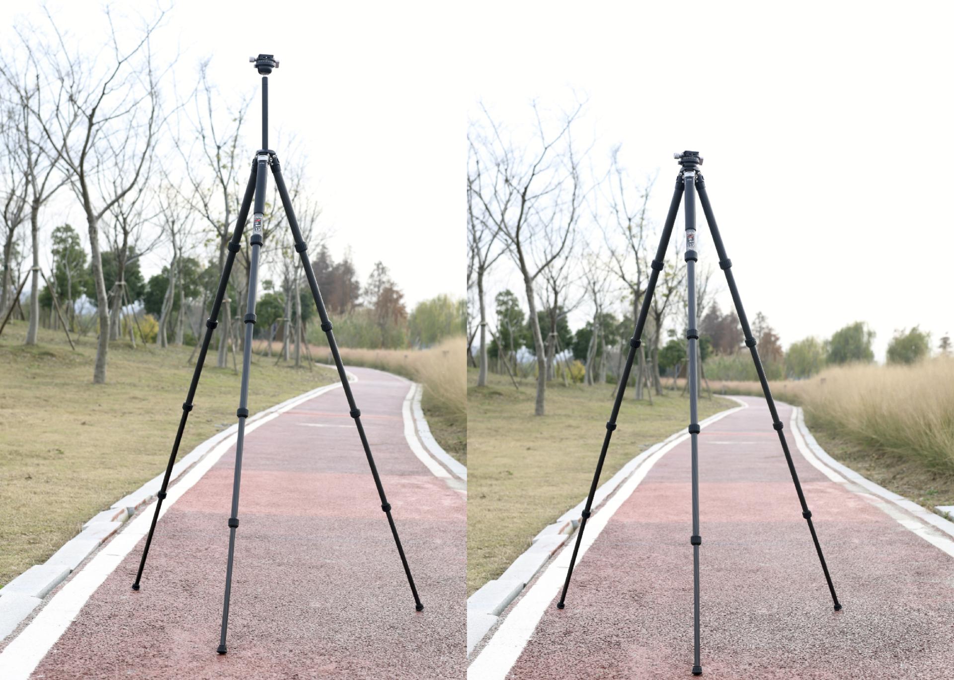 碳纤维三脚架和单脚架,百诺碳纤维与铝合金三脚架