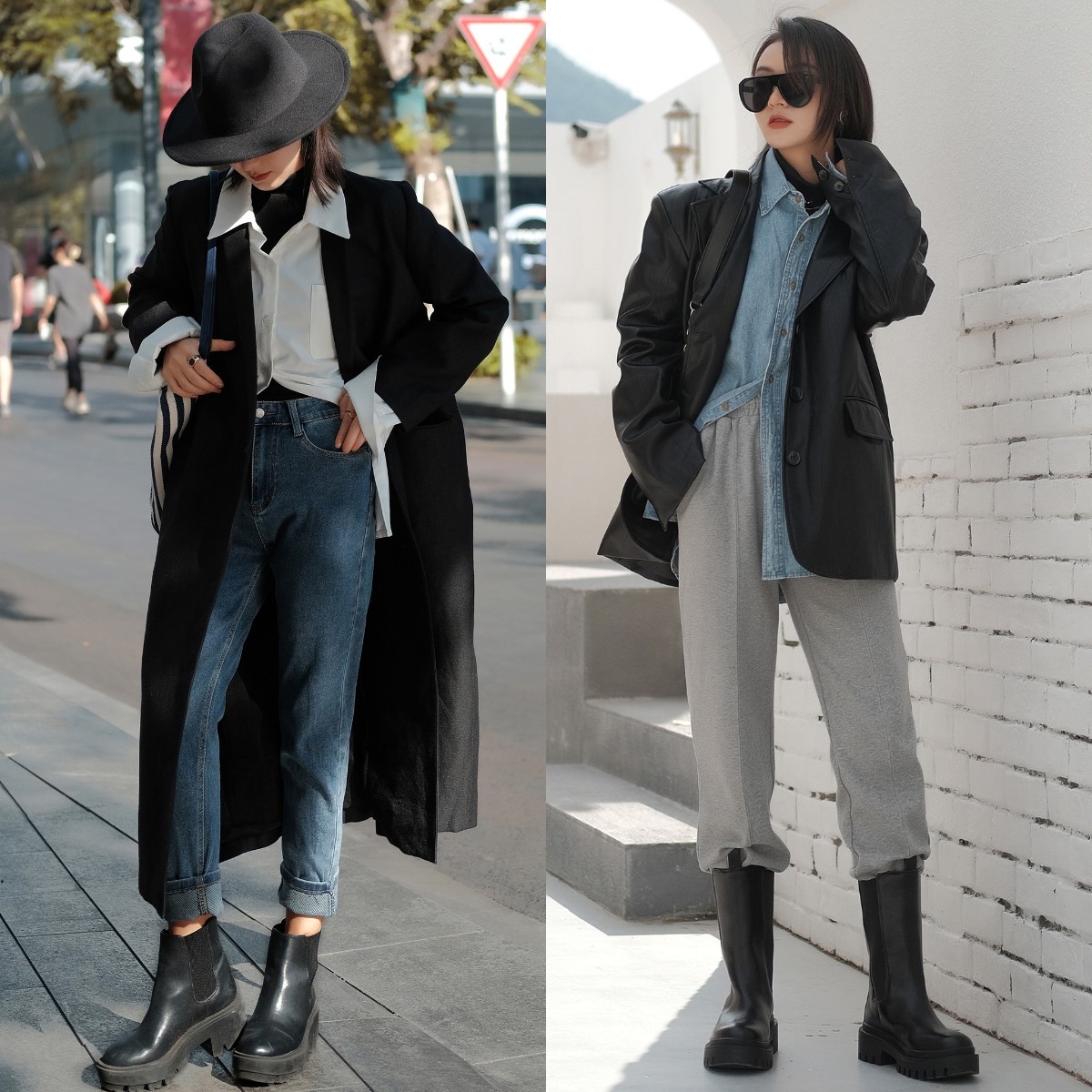 女士衬衣太大了要怎么穿才好看,中年女性衬衣怎么穿