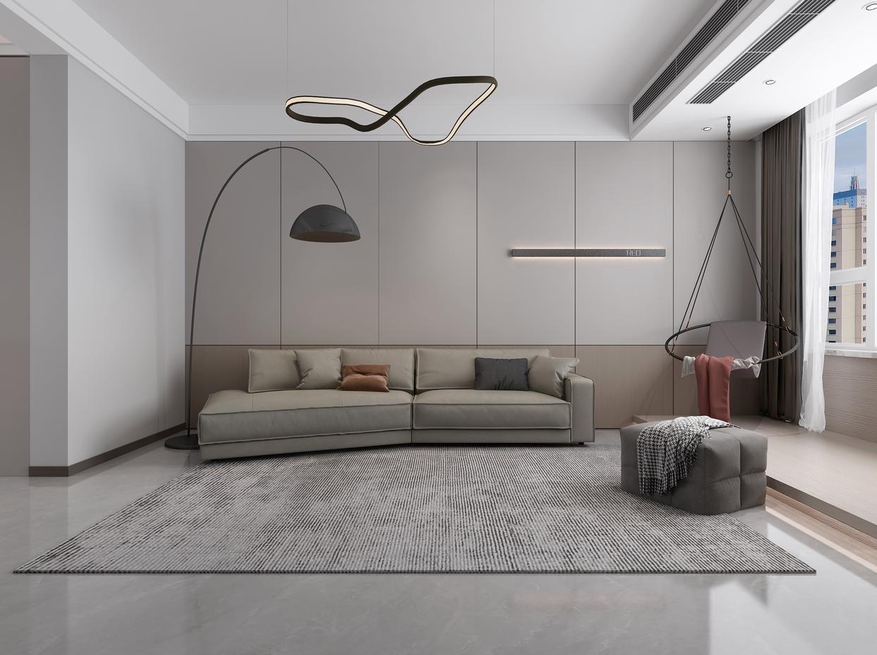 尧都瑞府130多平装修效果图,尧都瑞府一楼带小院