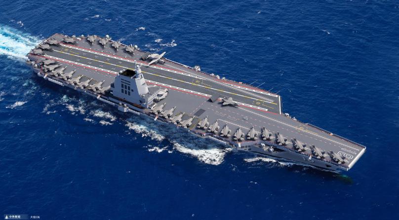 福建大型相控阵雷达,福建舰作战能力与美国航母对比