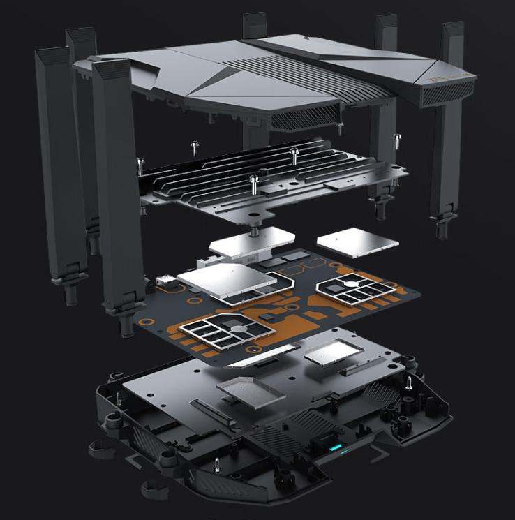 中兴路由器ax5400pro和ax5400评测,中兴zte-ax5400pro双频千兆路由器