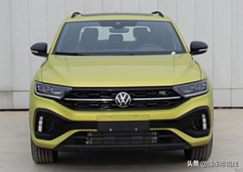 新车|外观黑化，大众T-ROC探歌新车型实车曝光，现款售15.89万起