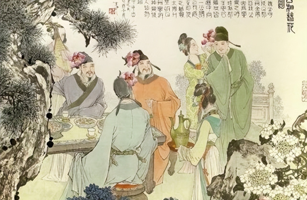 戴花自古都是女子专权？古代男子身体力行证明你错了