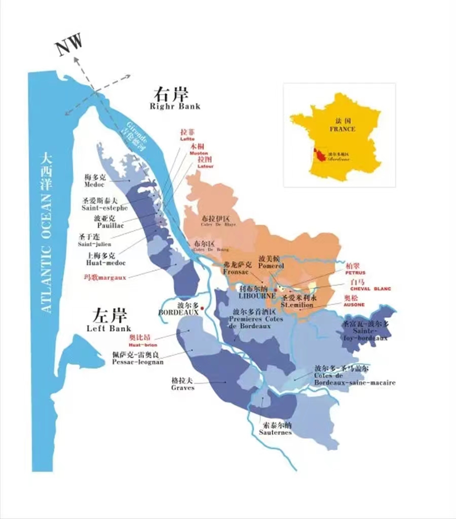 十大波尔多葡萄酒,波尔多葡萄酒价格排名