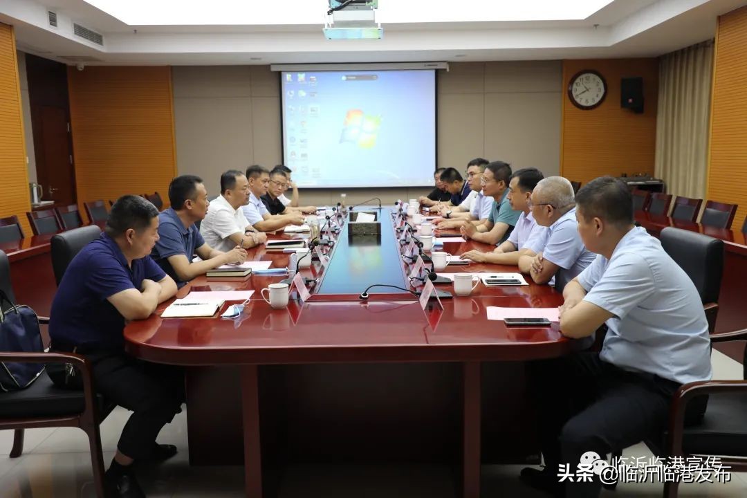 北京市政集团到临港区考察