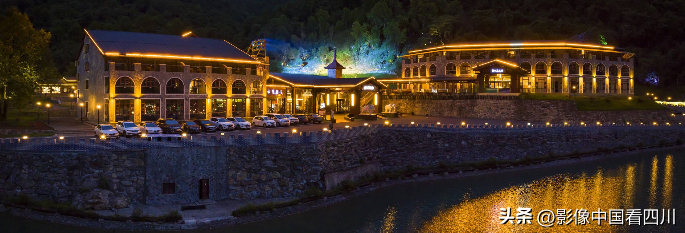 雅安旅游景点冬季喇叭河,雅安喇叭河6月景色