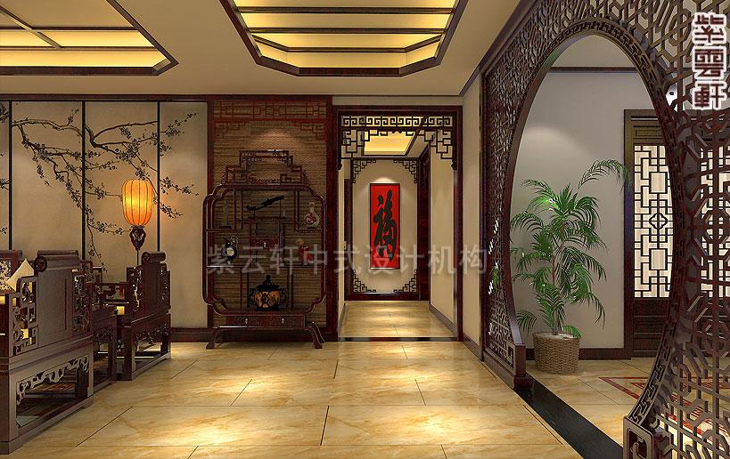禅意空间新中式别墅设计图片,禅意中式别墅装修设计