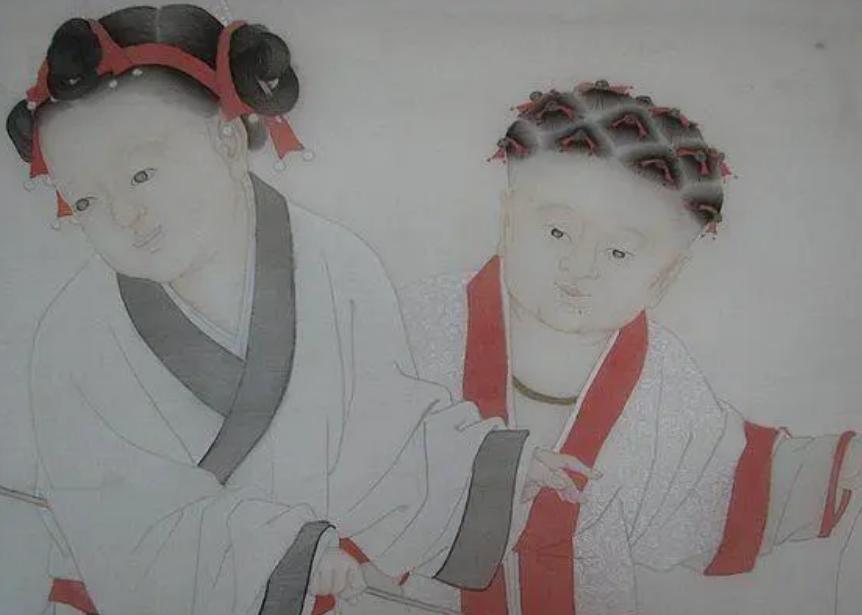 古代小孩剃头发型,为什么古代小孩头发后面剪了