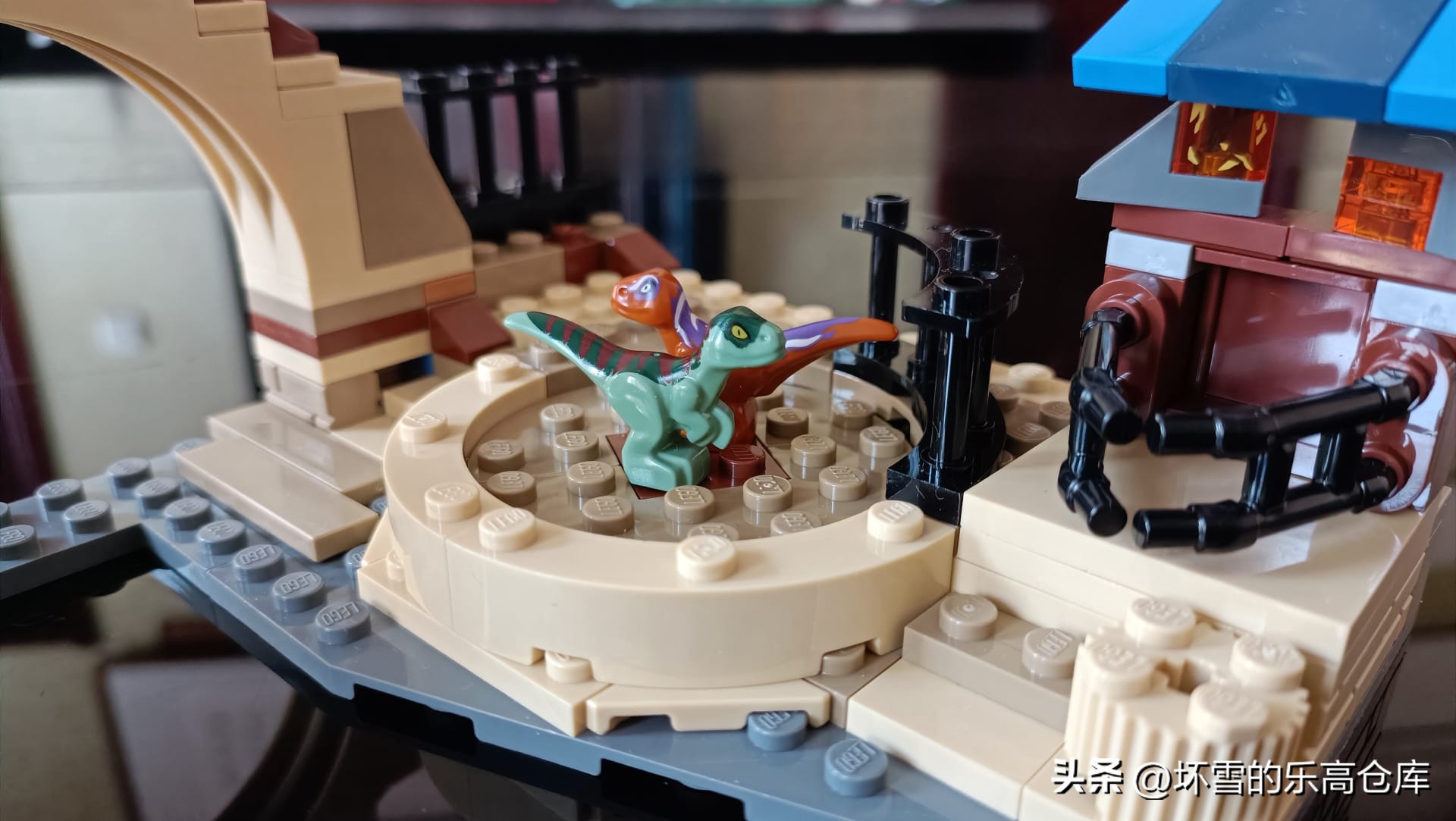 乐高侏罗纪世界暴虐迅猛龙暴走,乐高侏罗纪世界暴虐龙追逐系列