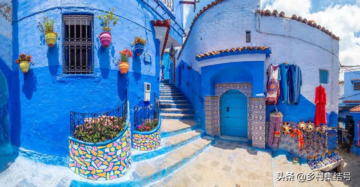 摩洛哥蓝色的小镇叫什么名字,摩洛哥旅游小镇