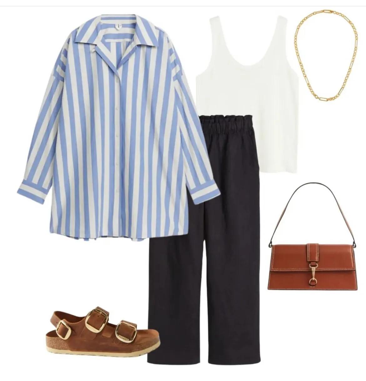 蓝白条纹衬衣带领结,蓝白条纹衬衣怎么搭配