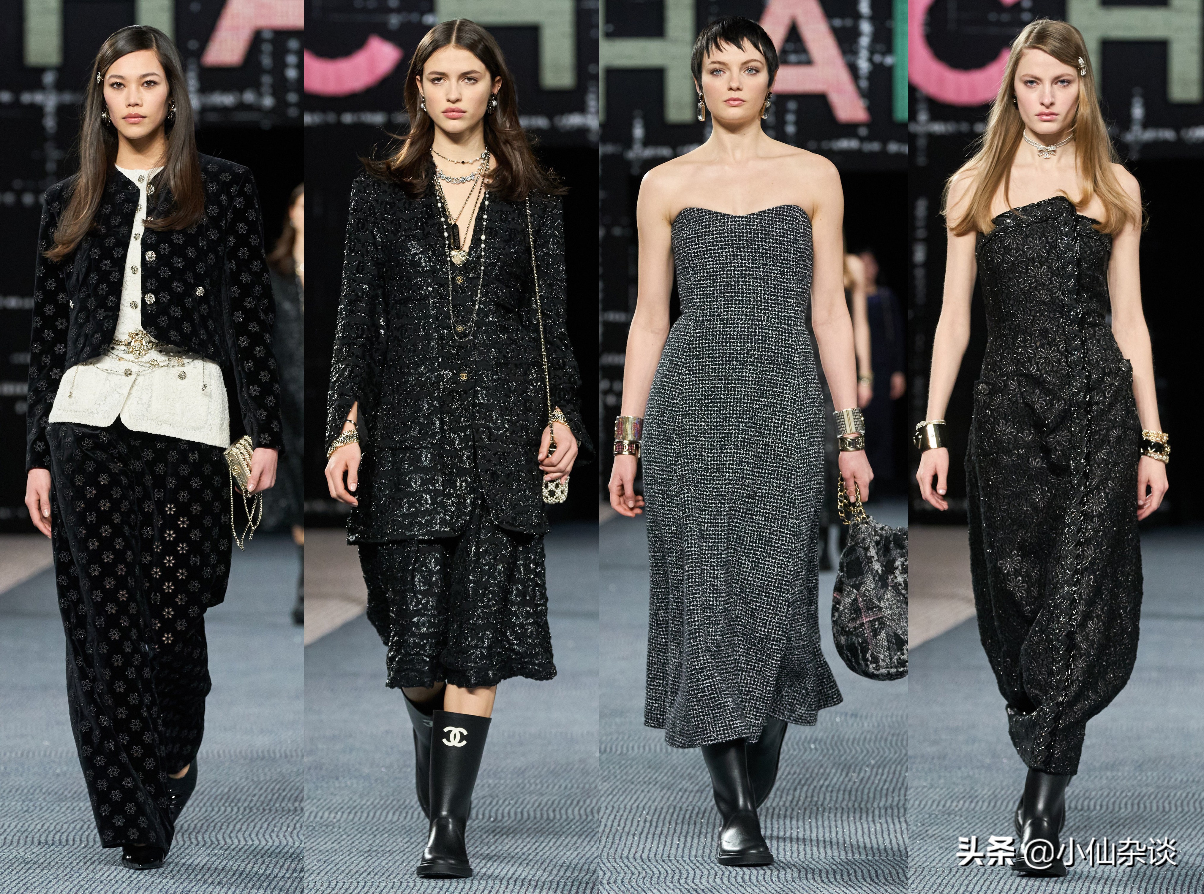 chanel香奈儿2022春夏高定系列,香奈儿2020秋冬高级成衣图片