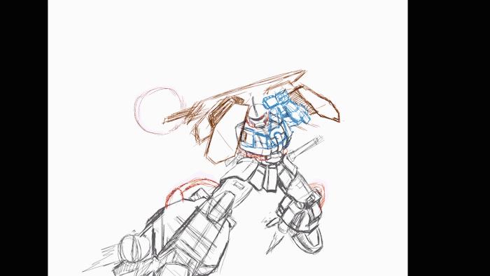 只要够想法，模型素组也能改出好作品-武士扎古