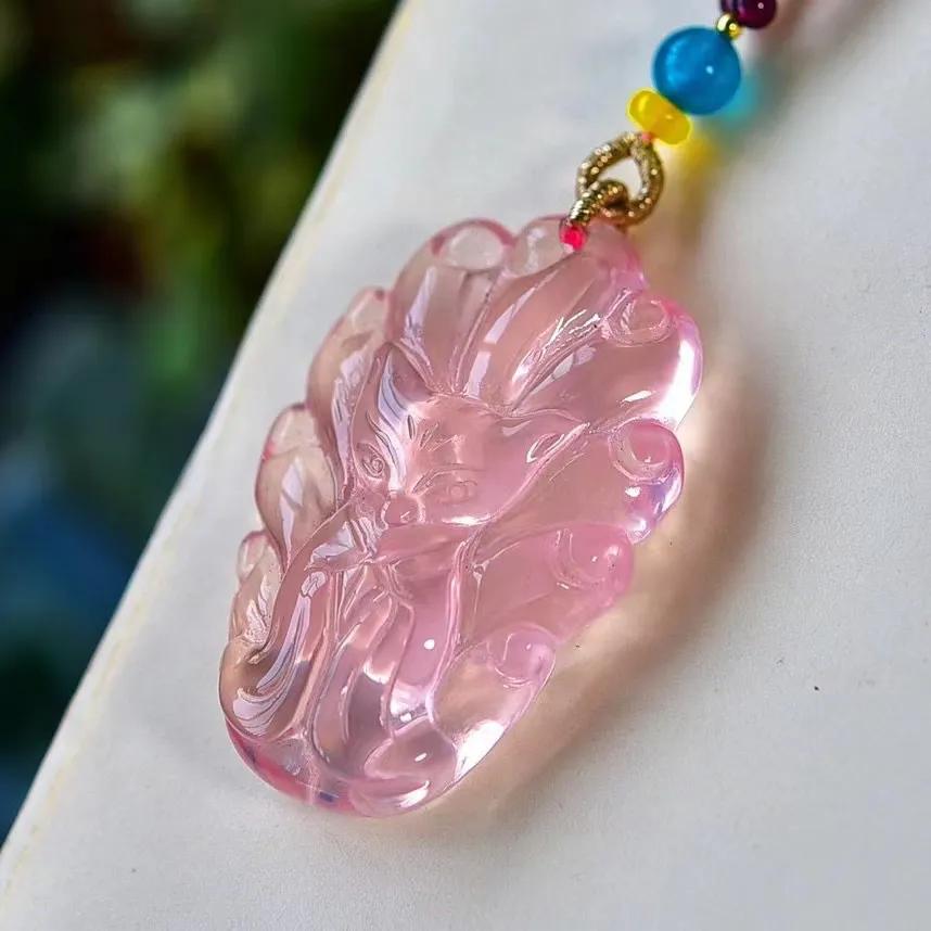 天然粉水晶原料,天然粉水晶晶族