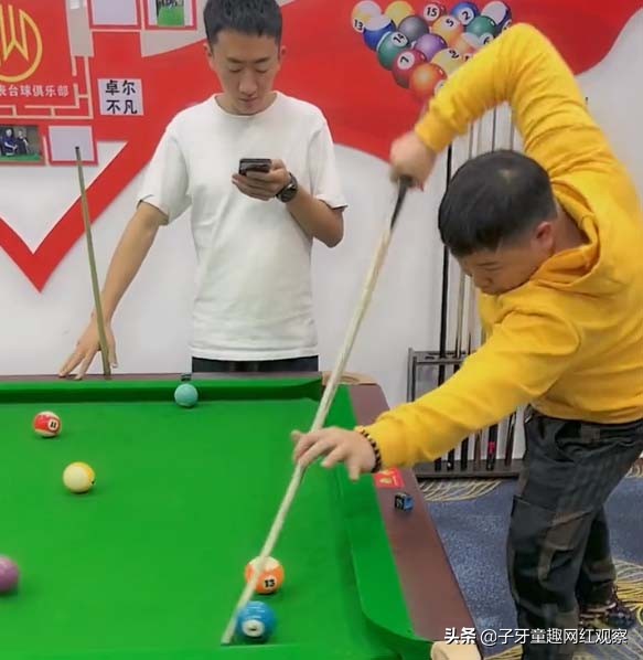 仙人杆法挑战丁俊晖完整版,自创杆法挑战丁俊晖