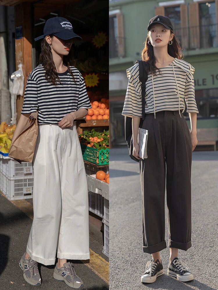 35岁穿的今年流行什么款t恤,夏款彩色t恤怎么穿出高级感