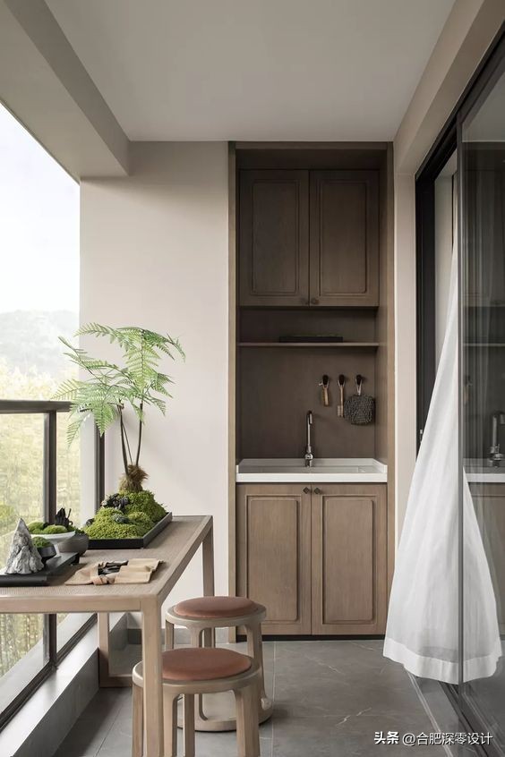 餐边柜怎么选实用又好看,入门柜子和餐边柜连一起