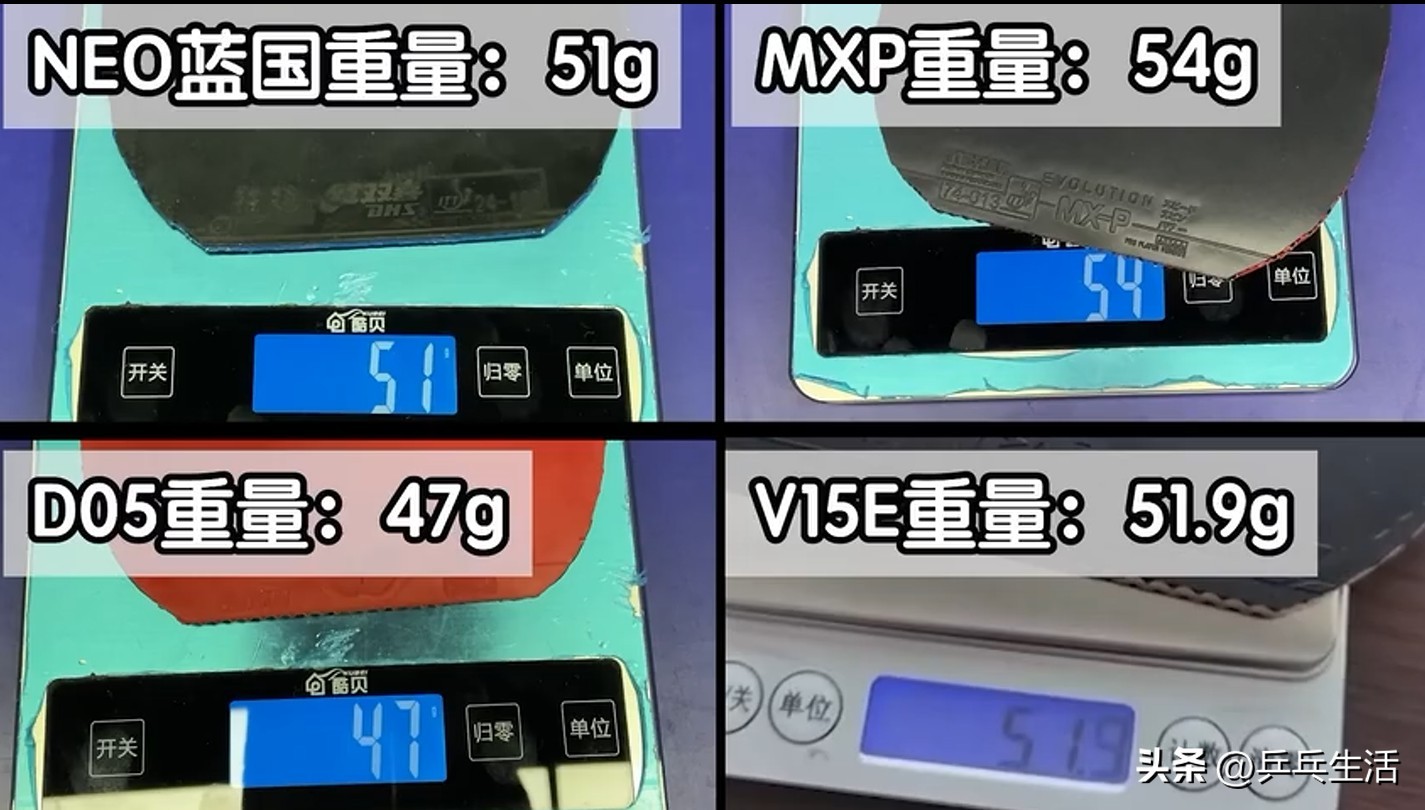 乒乓球拍重量多少合适横拍,乒乓球拍多少克算重