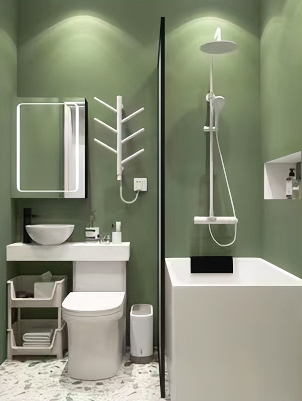 卫生间浴室柜大小选择,卫生间比较小怎样选浴室柜