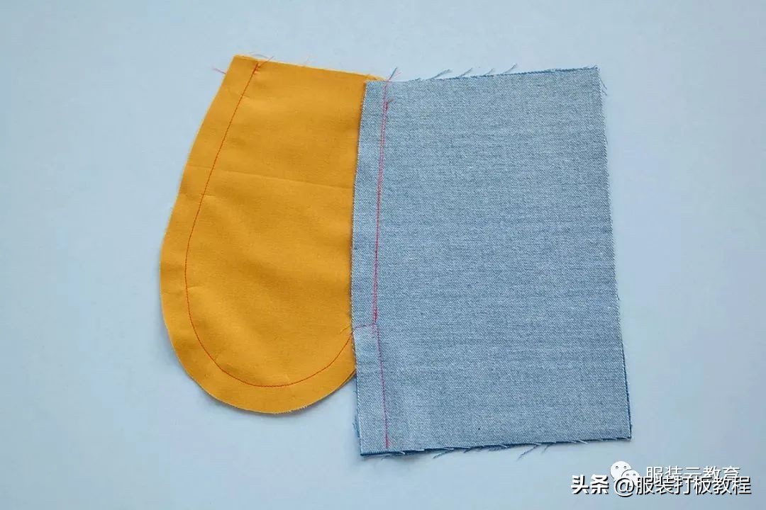 裤子口袋的裁剪缝制方法,侧缝裤口袋怎么样缝制