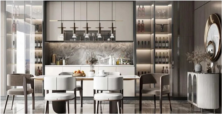 极简风不锈钢全屋定制,不锈钢全屋定制和普通全屋定制