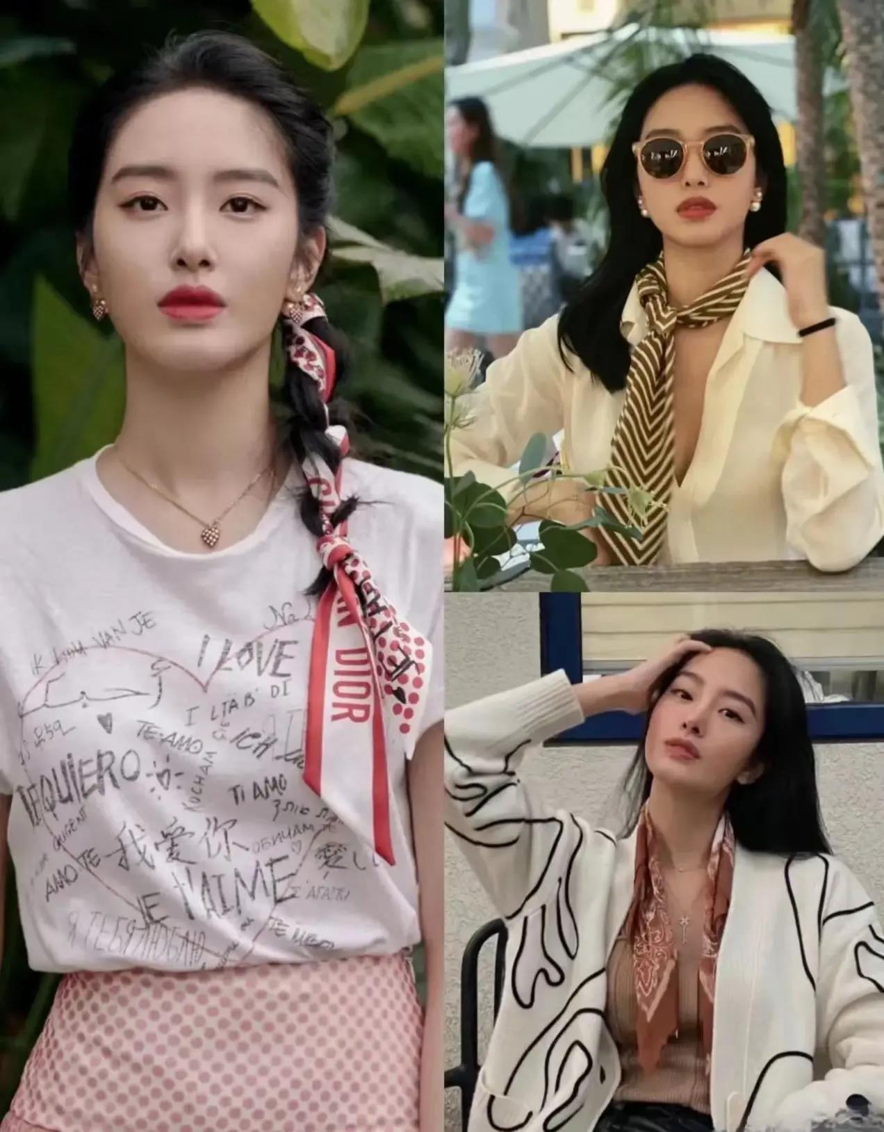 什么样的丝巾好看又百搭,夏天怎么可以少了饰品