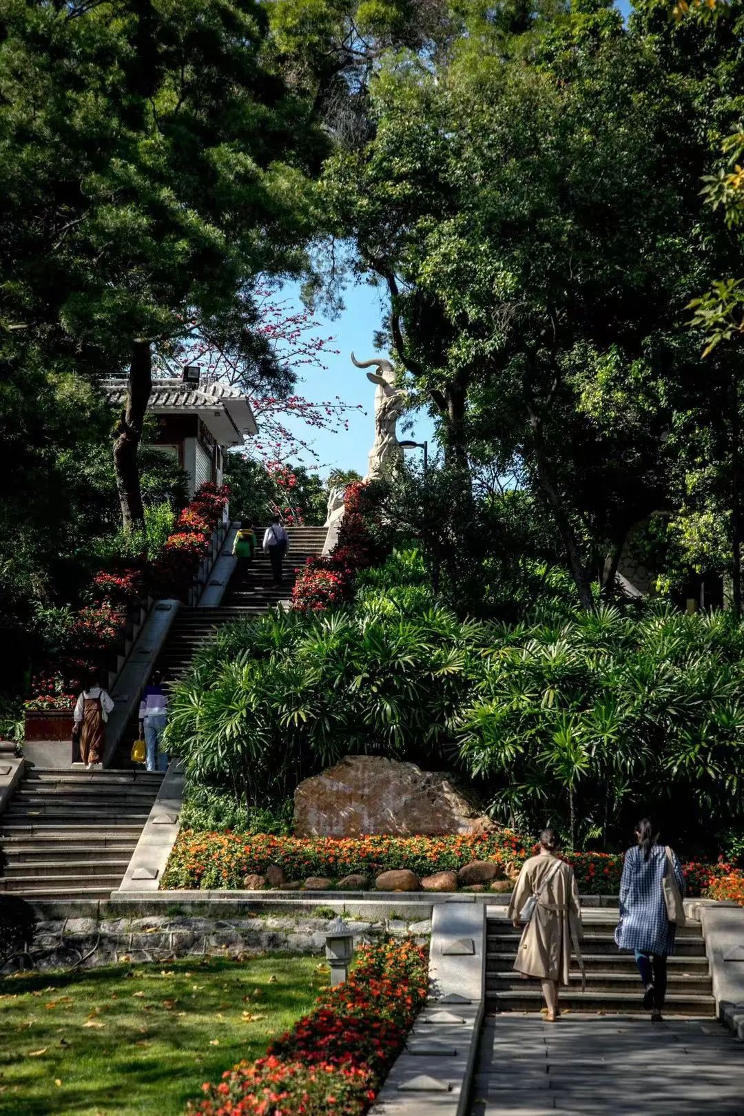 零零鲸家族国庆出游攻略—越秀公园