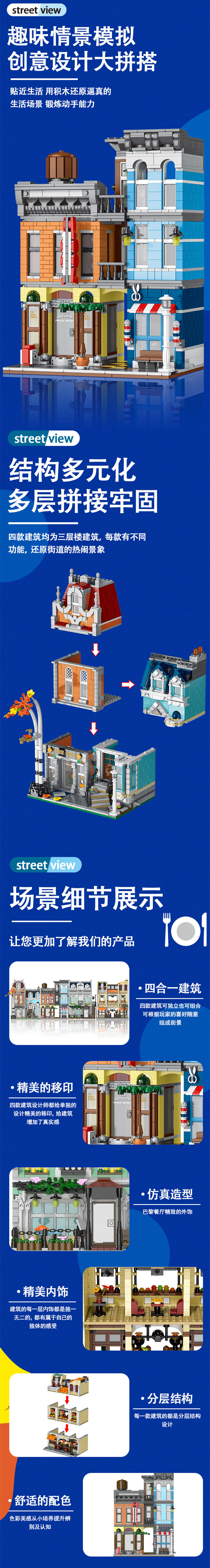 「情报」优格全新半边鸡街景系列，相框街景标配产品