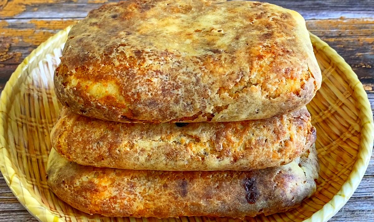 想吃红糖小糍粑,呼市红糖清真焙子制作过程