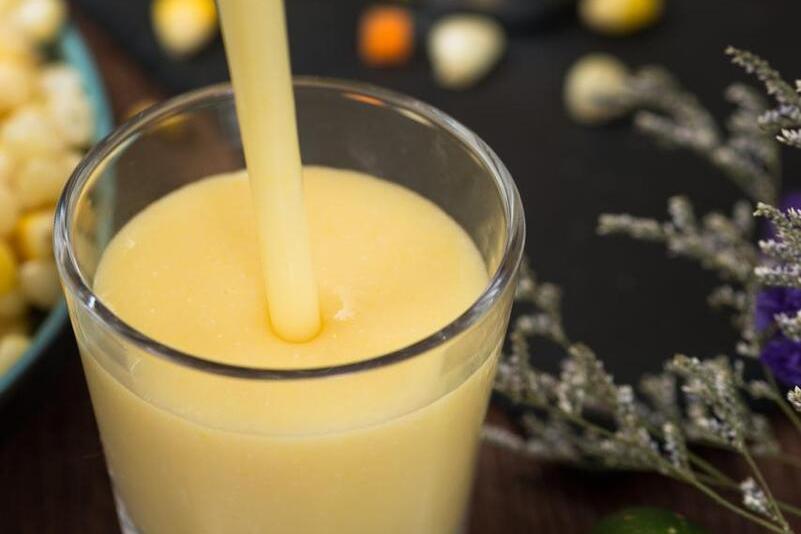 超香浓的鲜榨玉米汁,鲜榨玉米汁香浓