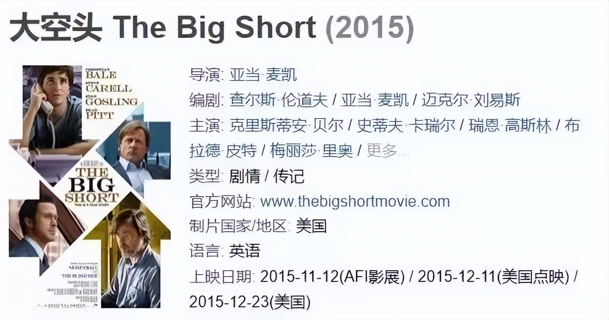 做空——冒险家的墓志铭