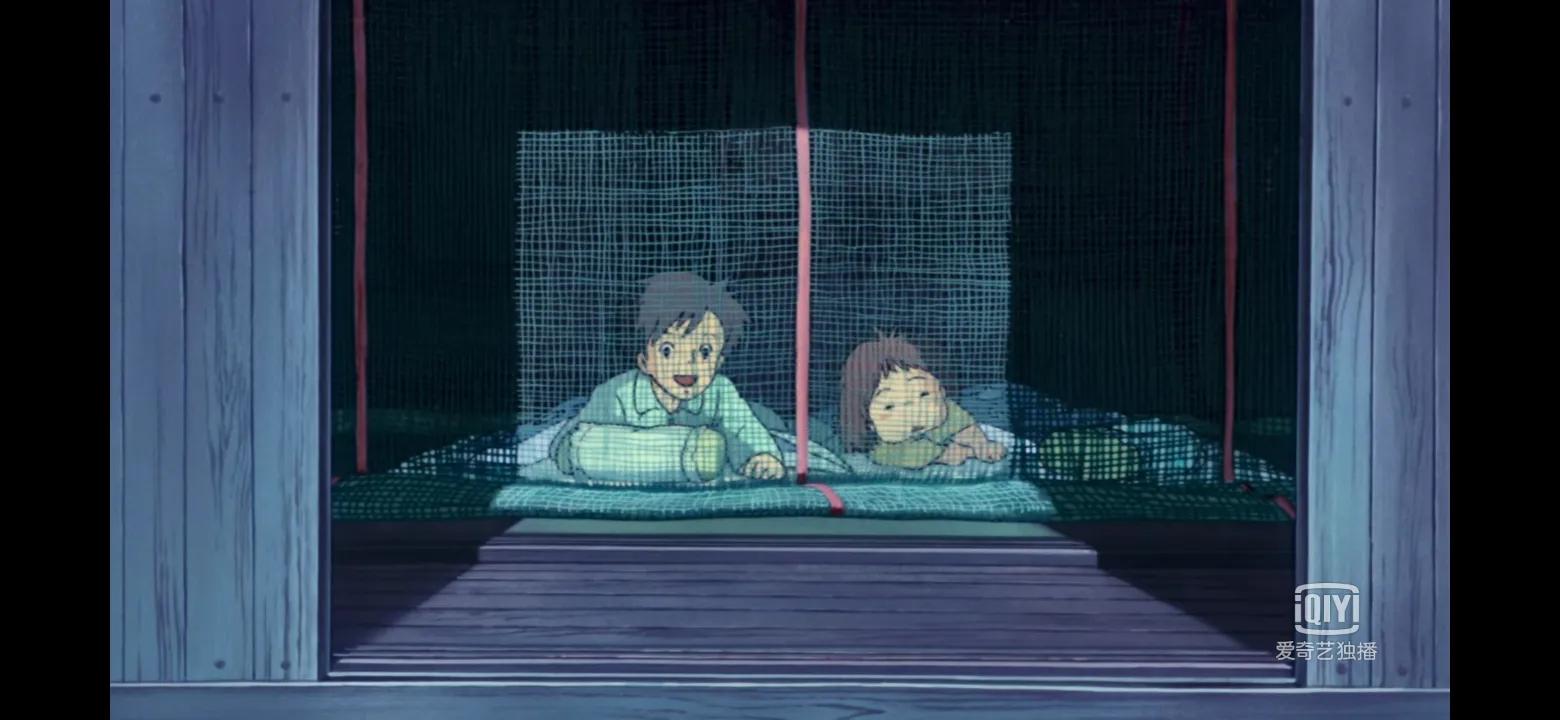 龙猫夏日的夜晚,龙猫少女