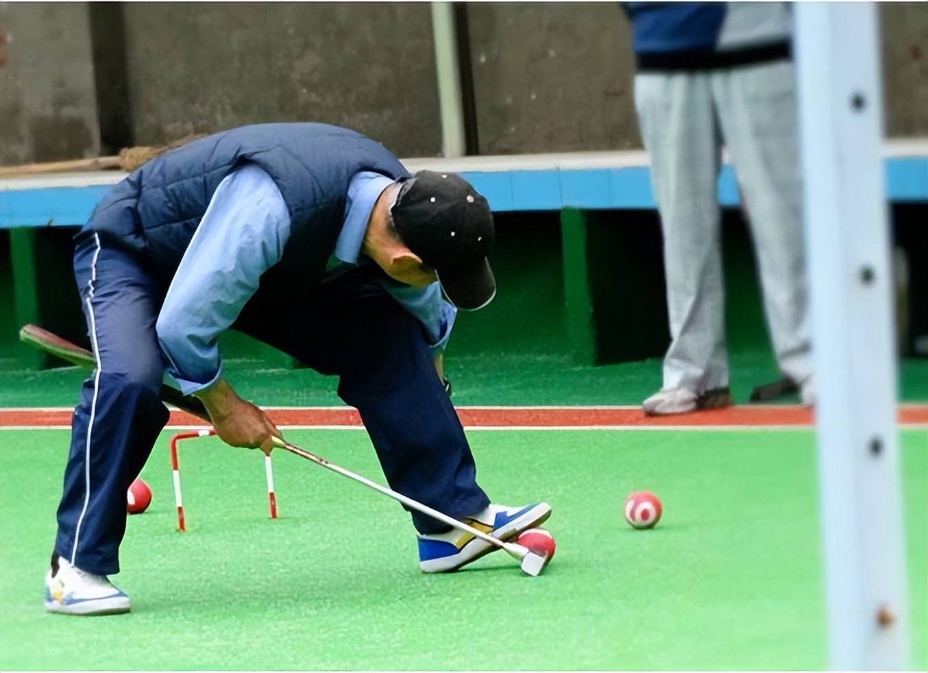 门球场专用人工草坪,人造草坪门球场施工