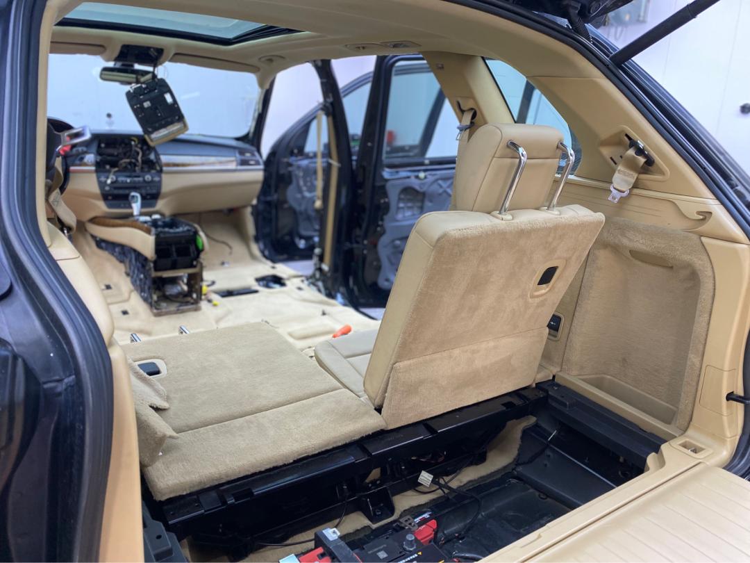 翻新整备一台老x5,翻新08年x5