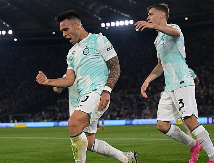 国米5-1大胜ac米兰张康阳,国米1-0马竞集锦