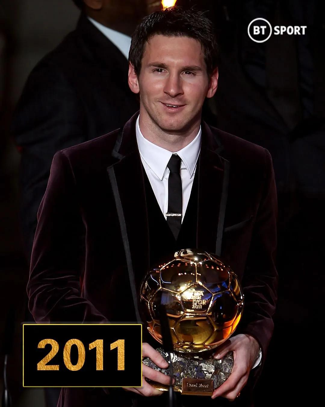 梅西历年获得的冠军有哪些,2012年金球奖为什么是梅西