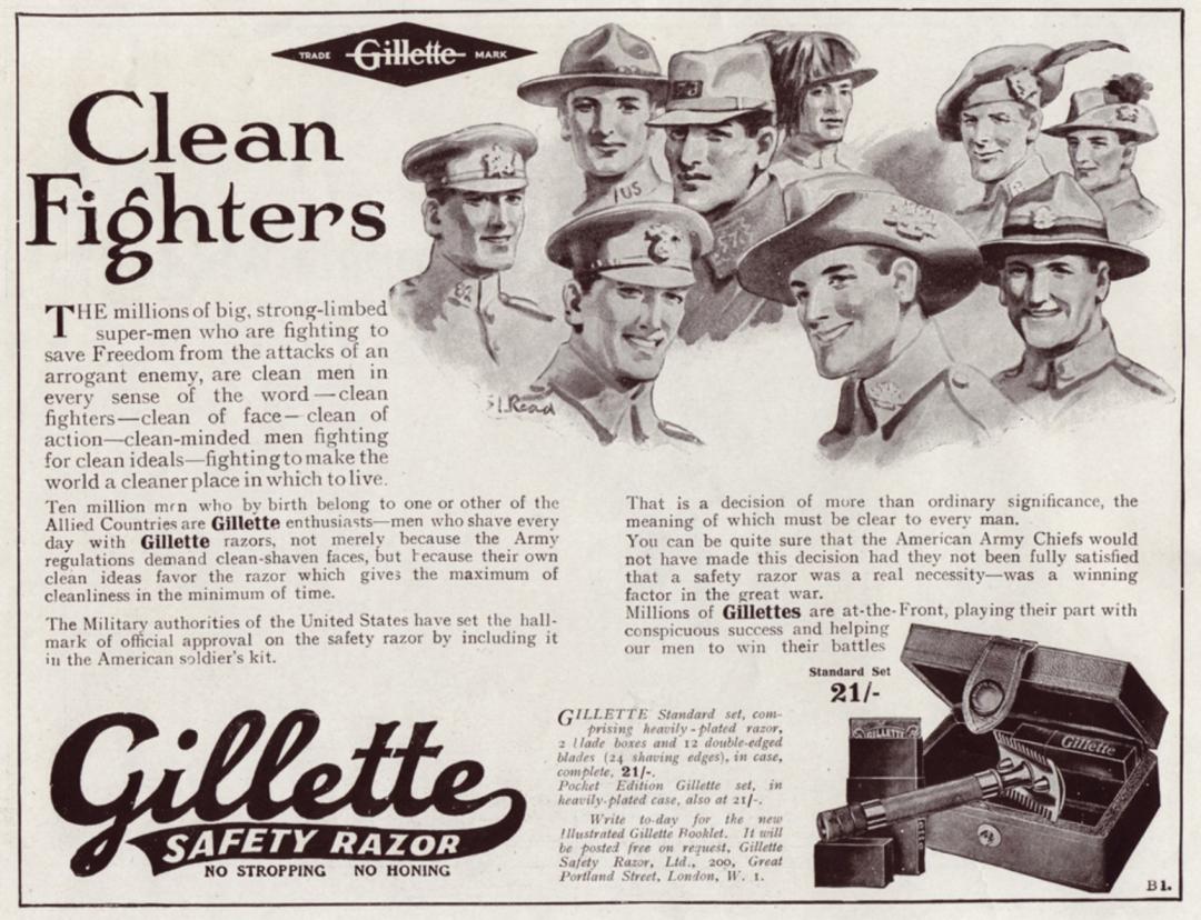 令男女都欲罢不能的吉列刀锋之吻！（百年品牌解读只须看这一篇）