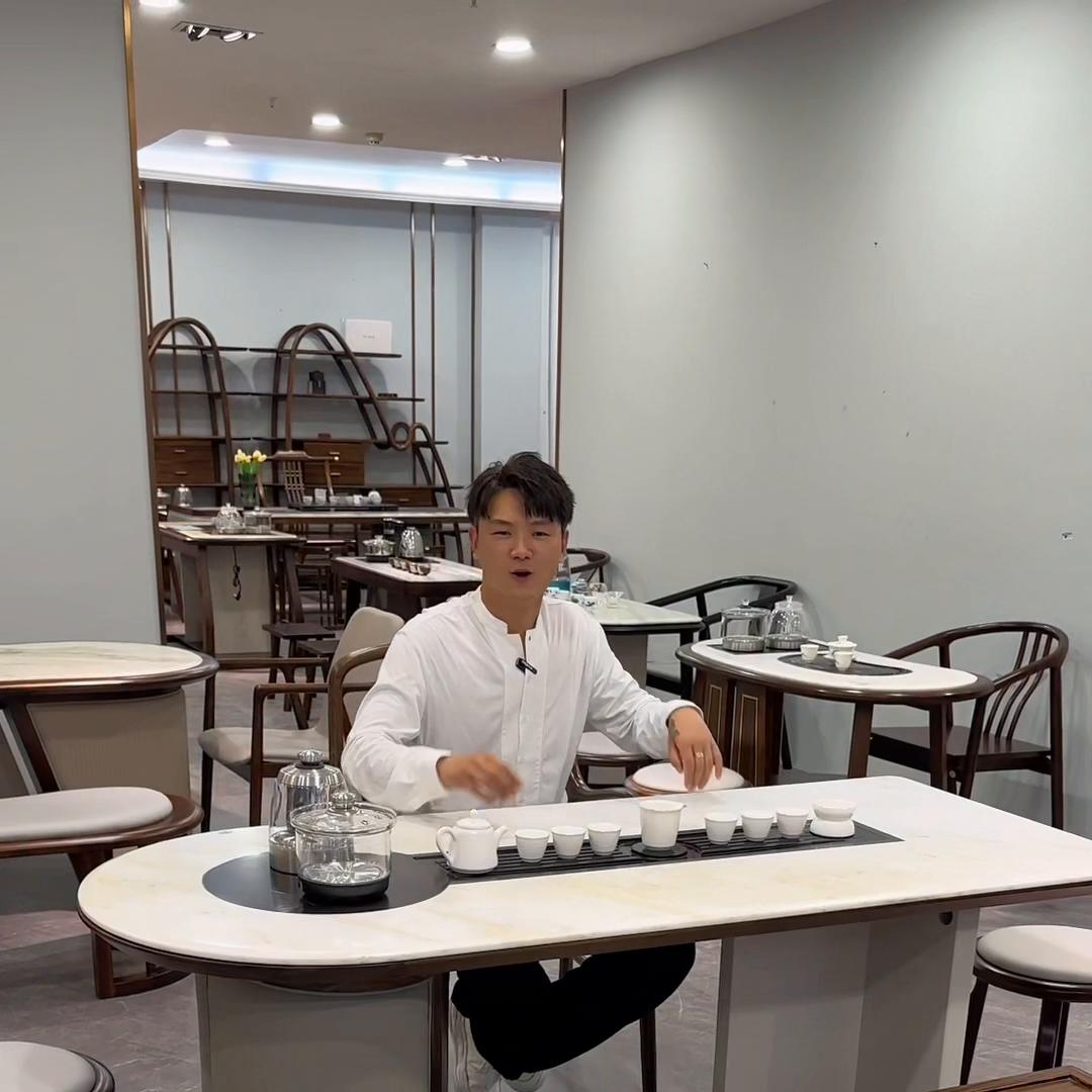 diy流水茶台禅意茶空间,苏州创意茶台