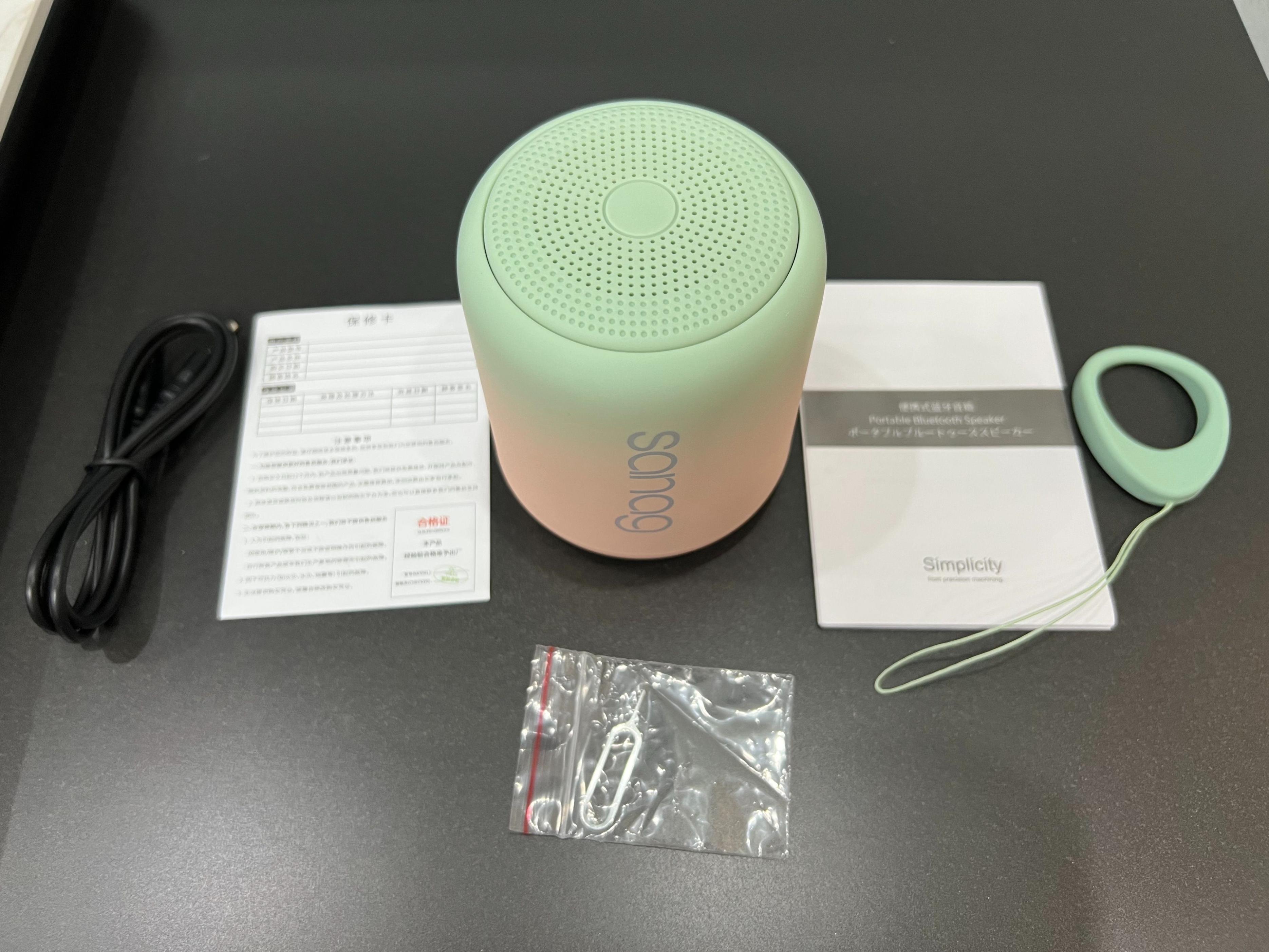 王心凌同款全能小钢炮—Sanag塞那X6S渐变色无线蓝牙音箱体验