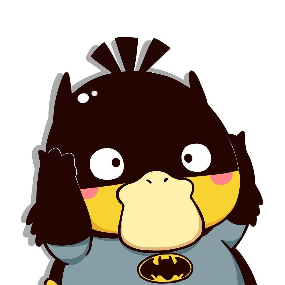 动物头像可达鸭,可达鸭情侣头像一对