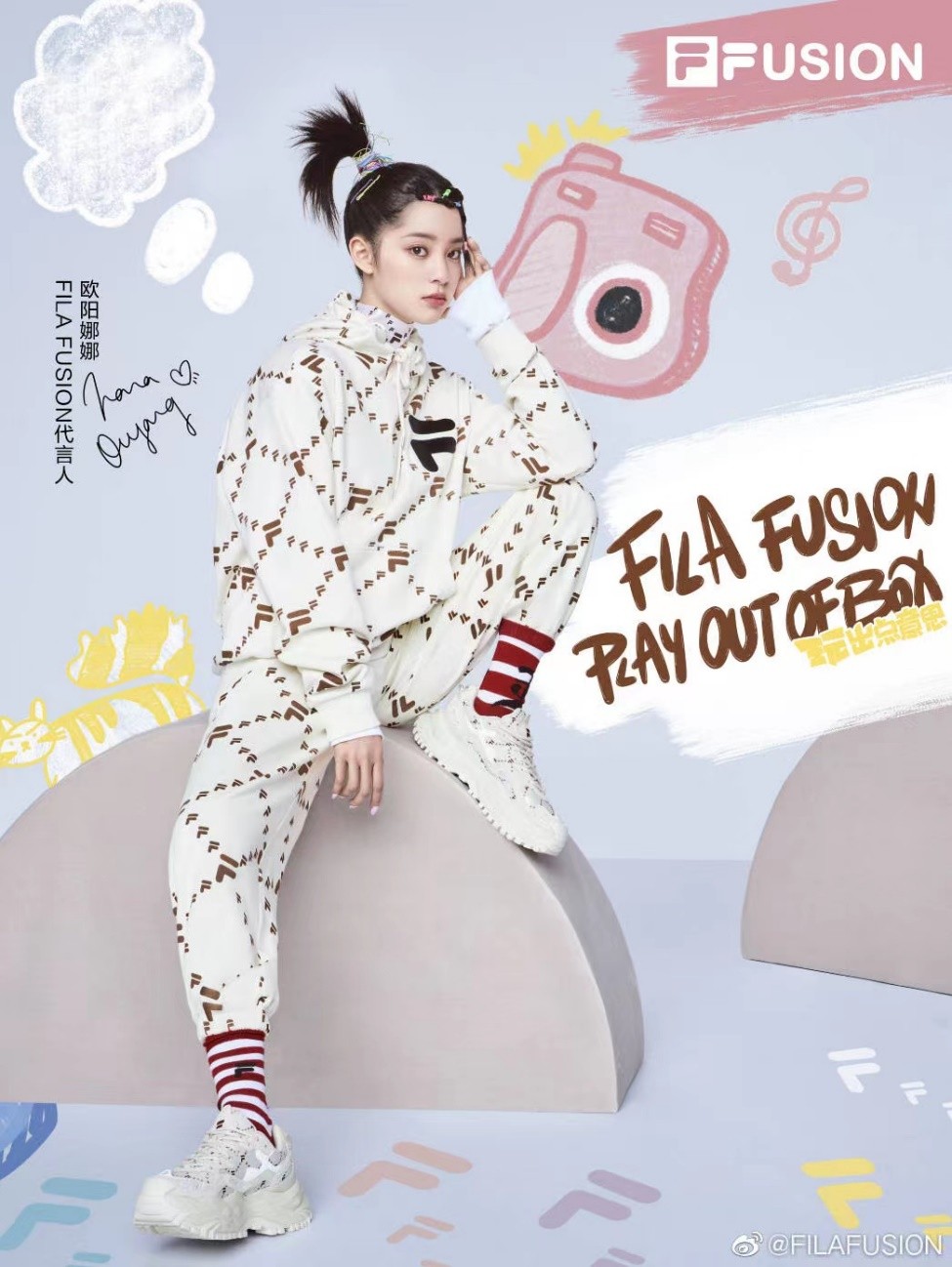 fila斐乐女鞋突破者,fila斐乐休闲新款