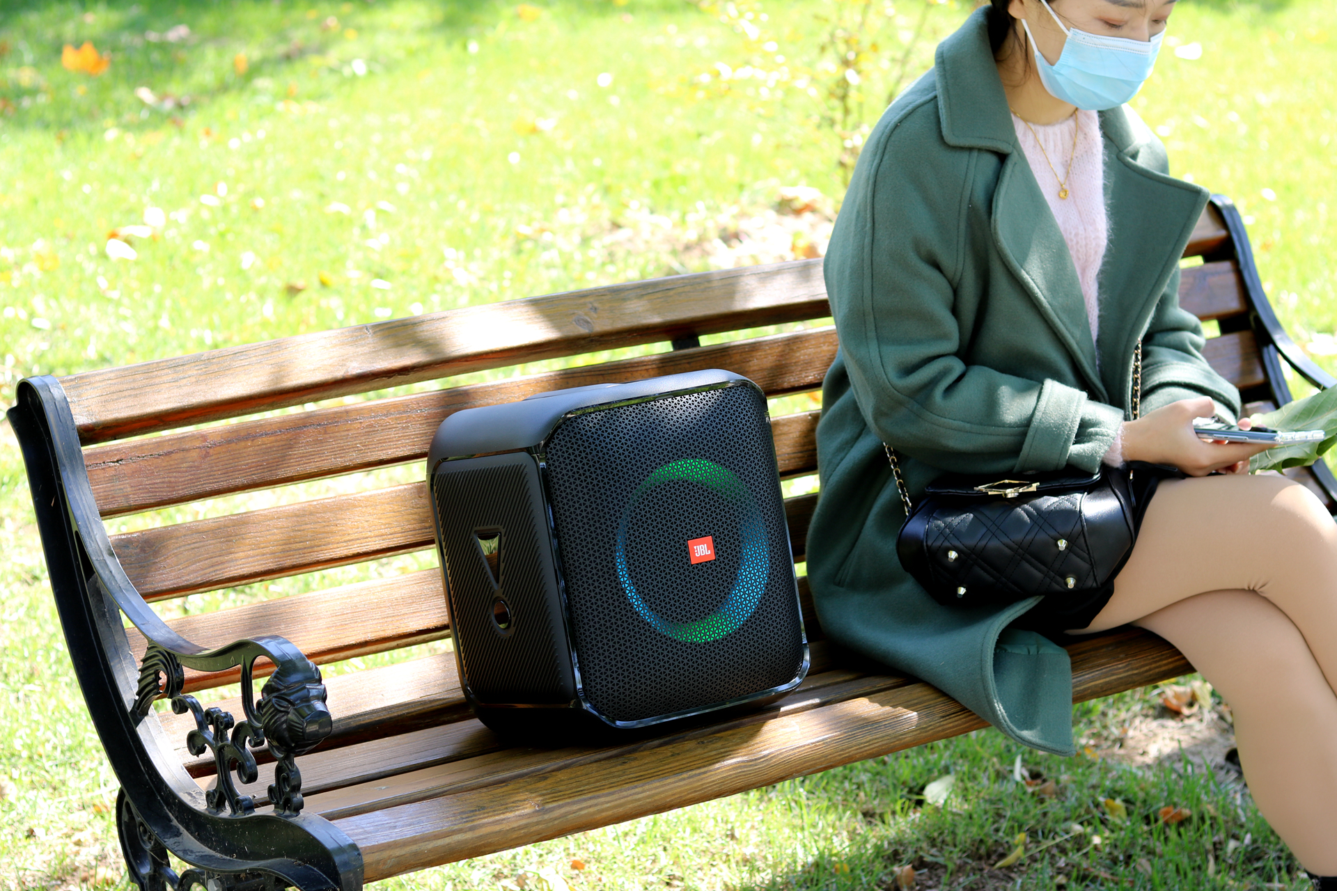 JBLpartybox音响户外实测,JBLPARTYBOX户外音响