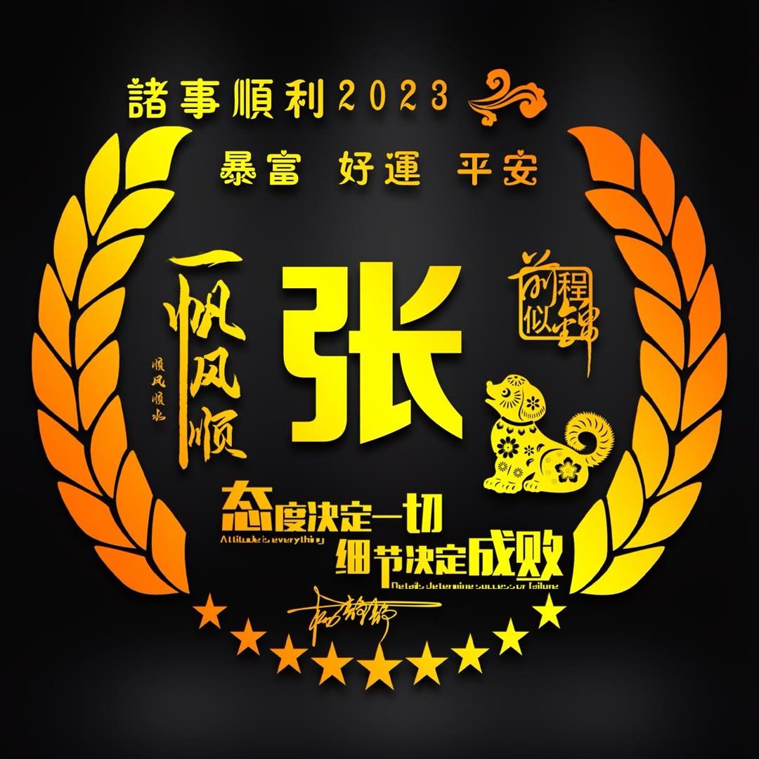 姓氏头像大全100张,百家姓氏名字壁纸微信头像