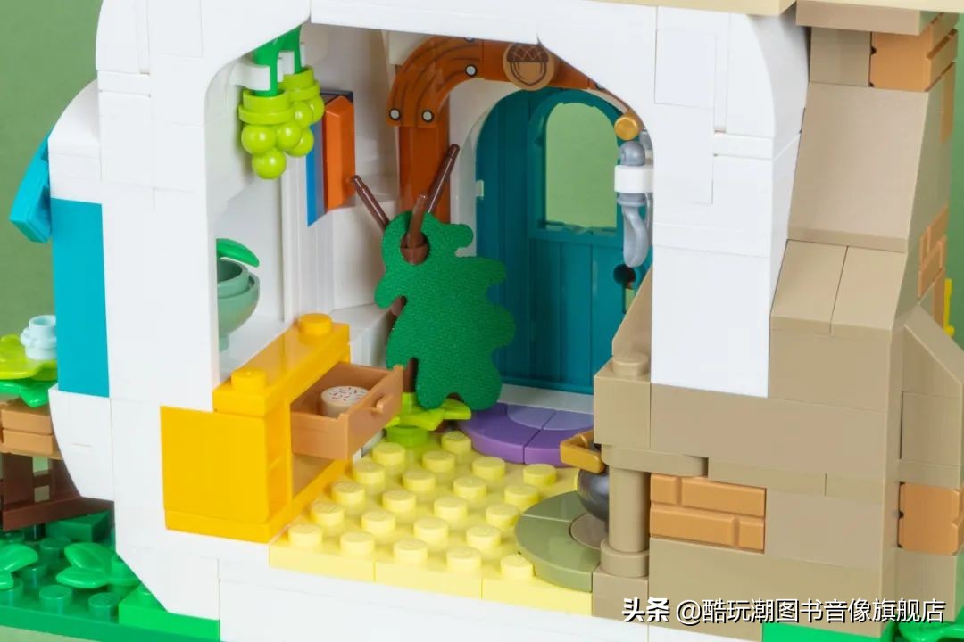 乐高新品蘑菇屋,ideas乐高a型木屋