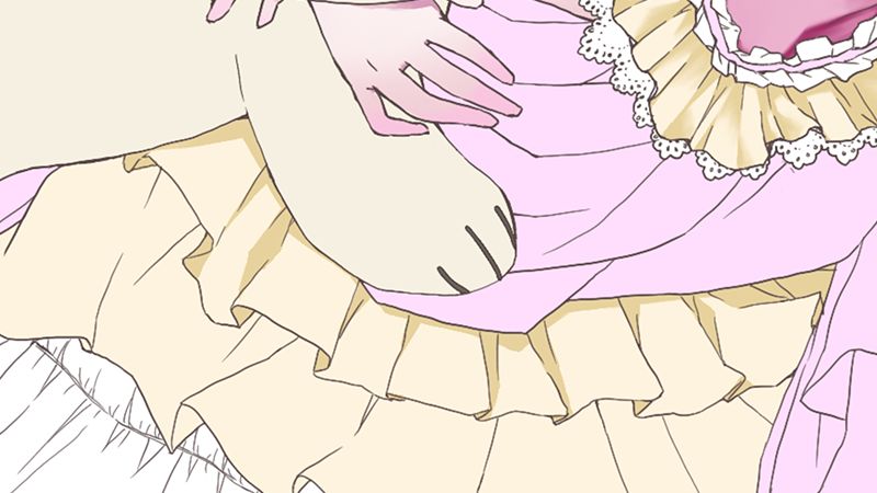 花边褶皱怎么画,procreate褶皱花边