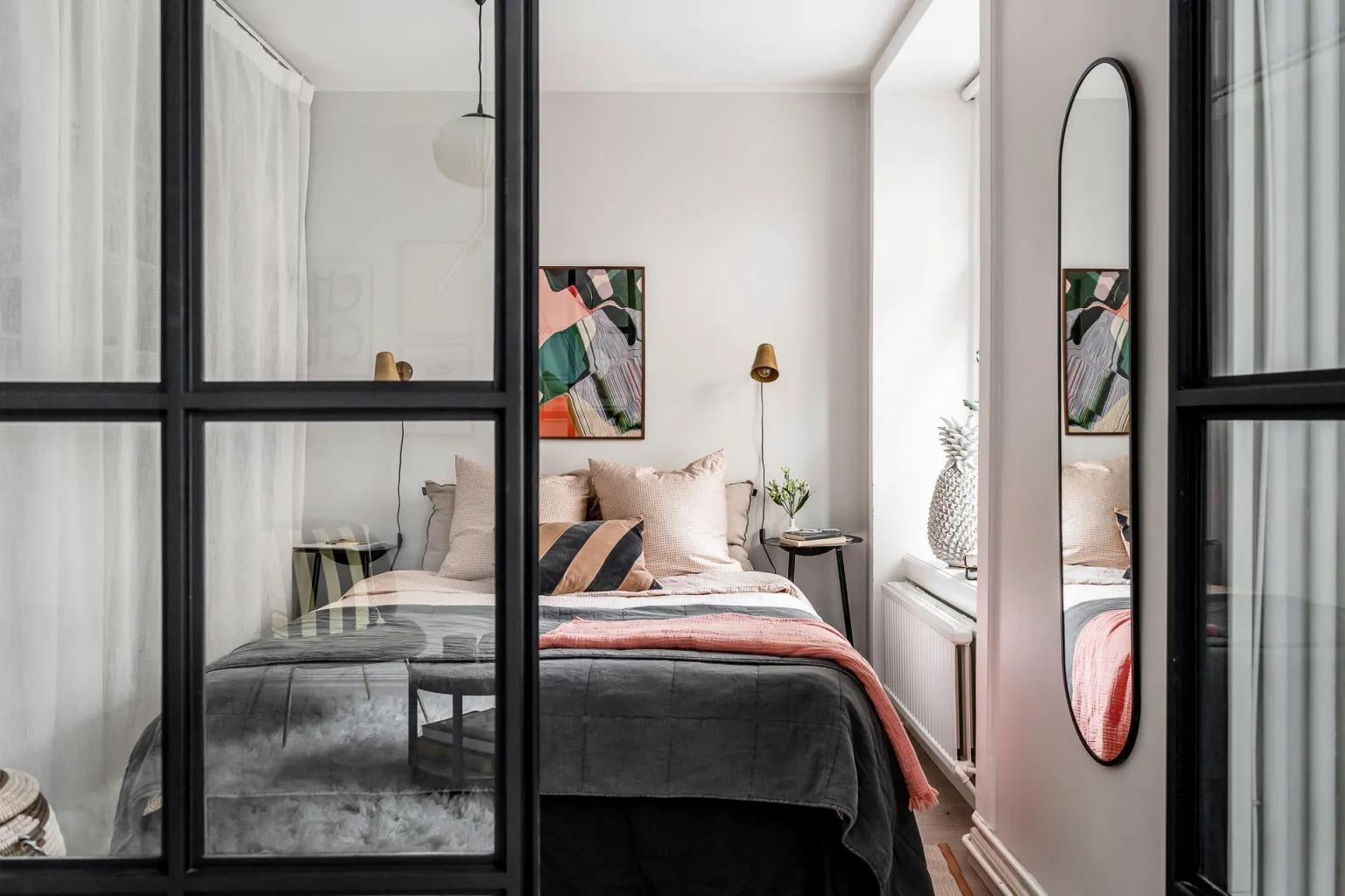 玻璃墙做什么隔断好看,家装玻璃隔断采光墙效果图